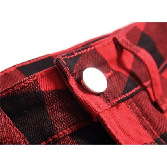 Men's Casual Stylish Straight Slim Fit Jeans Young Hiphop Skinny Denim Pants - Picture 3 of 6